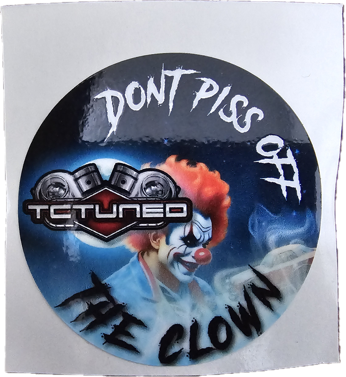 clown sticker